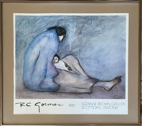 Mother And Child Print By RC Gorman