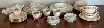 Variety Of Small China Including Plates And Cups