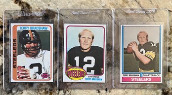 Terry Bradshaw, 1970s Trading Cards