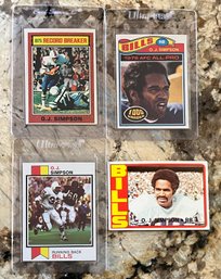 Buffalo Bills- OJ Simpson Trading Cards