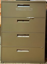 Metal Filing Cabinet Full Of Vogue Patterns And More