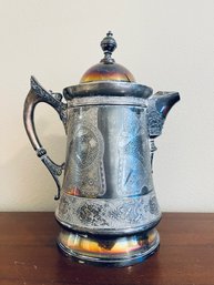 Antique Silverplate Coffee Pot