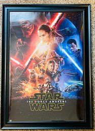 Framed Star Wars The Force Awakens Poster