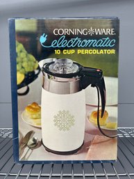Corning Ware Electromatic 10 Cup Percolator