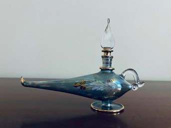 Aladdin Lamp Antique Perfume Bottle