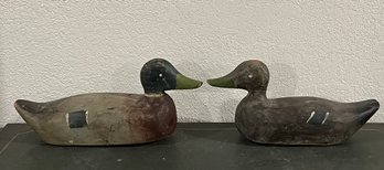 Painted Wooden Duck Decoys
