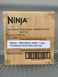 Brand New Ninja Precision Temp 7 Cup Stainless Electric Kettle