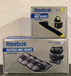 Reebok Adjustable Wrist And Ankle Weights