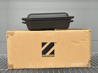Zakarian Cast Iron Roaster With Lid