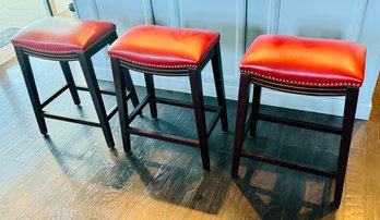 Lot Of 3 Pier 1 Imports Bar Stools