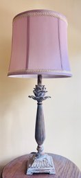 Table Lamp With Fabric Shade 1 Of 2