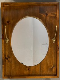 Entryway Mirror With Hooks