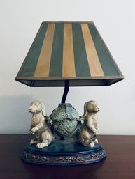 Bunnies Bearing Table Lamp