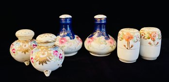 Assorted Porcelain Salt & Pepper Shakers