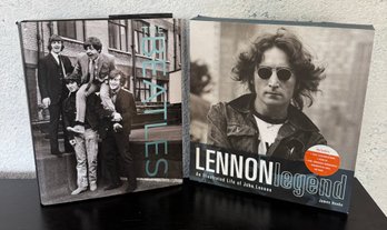 Pair Of The Beatle & John Lennon Books