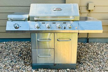 Char-Broil Red Propane Gas Grill