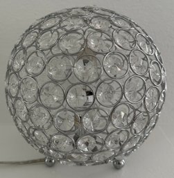Crystal Ball Sequin Table Lamp