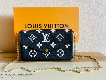 Genuine Louis Vuitton M82479 Felicie Pochette With Wallet