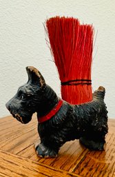 Nifty Black Scottish Terrier Dog Valet Whisk Broom/Garment Brush