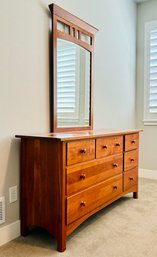 Pennsylvania House 7 Drawer Dresser With Mirror