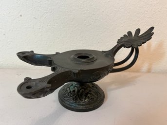 Neoclassical Oil Lamp, After The Roman Original