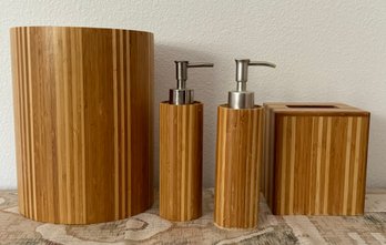 Collection Of 2-tone Bathroom Accessories