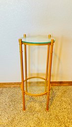 Circle Glass Side Stand