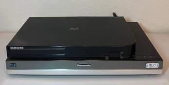 Pair Of Samsung And Panasonic Blu-Ray Players