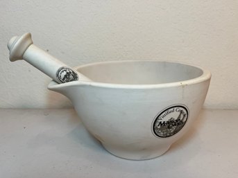 Mason Cash Vitrified Ceramic Mortar And Pestle