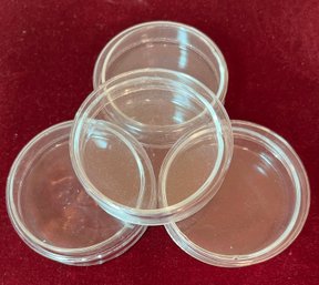 Set Of 4 60mm Glass Petri Dishes