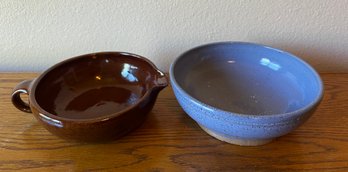 Pair Of Ceramic Bowls