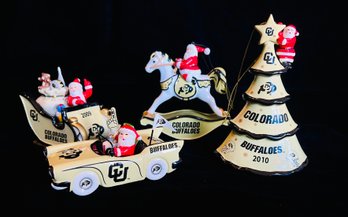 University Of Colorado Boulder Buffaloes Christmas Ornaments