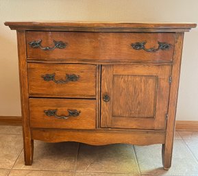 Wood Wash Cabinet