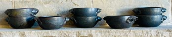 Studio Pottery Soup Bowls 8 PC