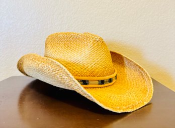 Scala Straw Cowboy Hat