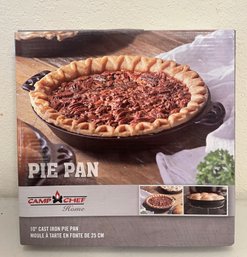 Camp Chef 10in Cast Iron Pie Pan - NIB