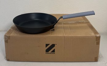 Zakarian Carbon Steel 10in Pro Fry Pan With Silicone Sleeve - NIB