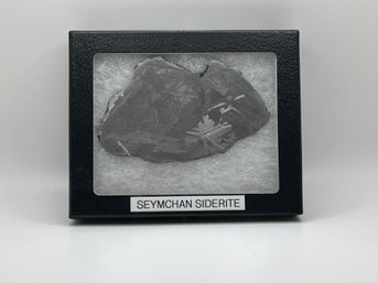 1967 Seymchan Siderite Meteorite Slice