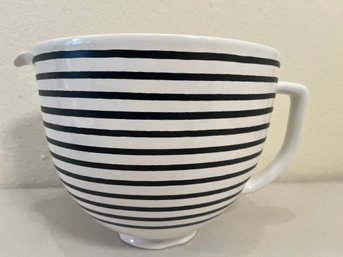 Striped Mixing Bowl