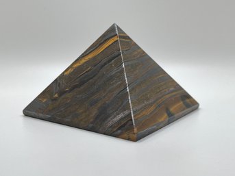 Tigers Eye Pyramid