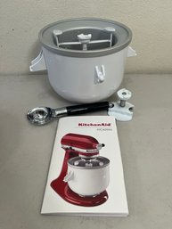 KitchenAid Ice Cream Freezer And Scoop - NIB