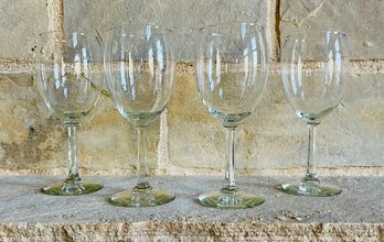 Group Of 4 Wine Glasses