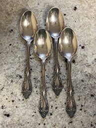 4 Pc. Sterling Silver Spoons