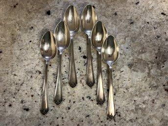 6 Pc. Sterling Silver Spoons
