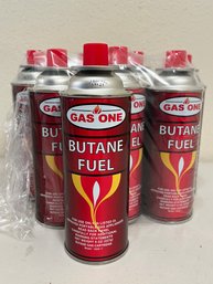 12 Cans Of Butane Fuel