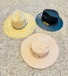 Set Of 3 Women's Fashion Hats