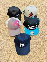 Set Of 5 Sports Baseball Caps
