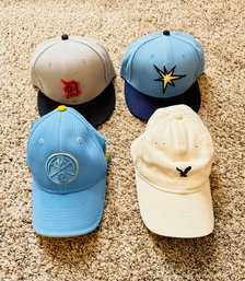 Set Of 4 Sports Baseball Caps