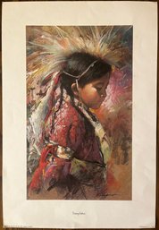 Toscano Poster ' Dancing Feathers'