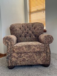 Paisley Patterned Lounge Chair